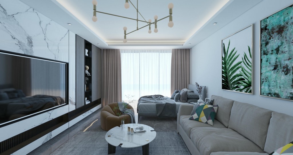 Apartment ID 065002 studio penthouse