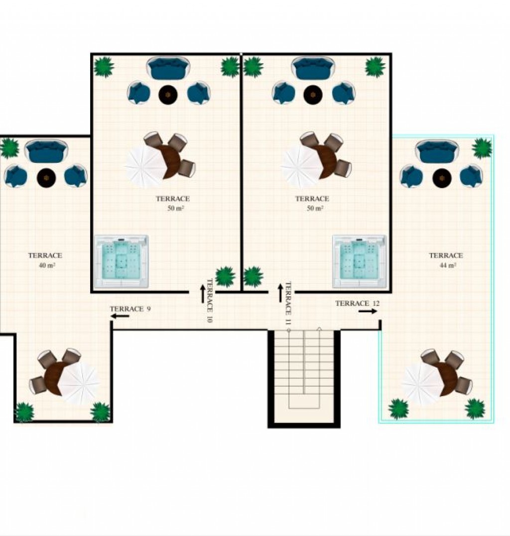 Apartment 1+1 ID 112003 penthouse