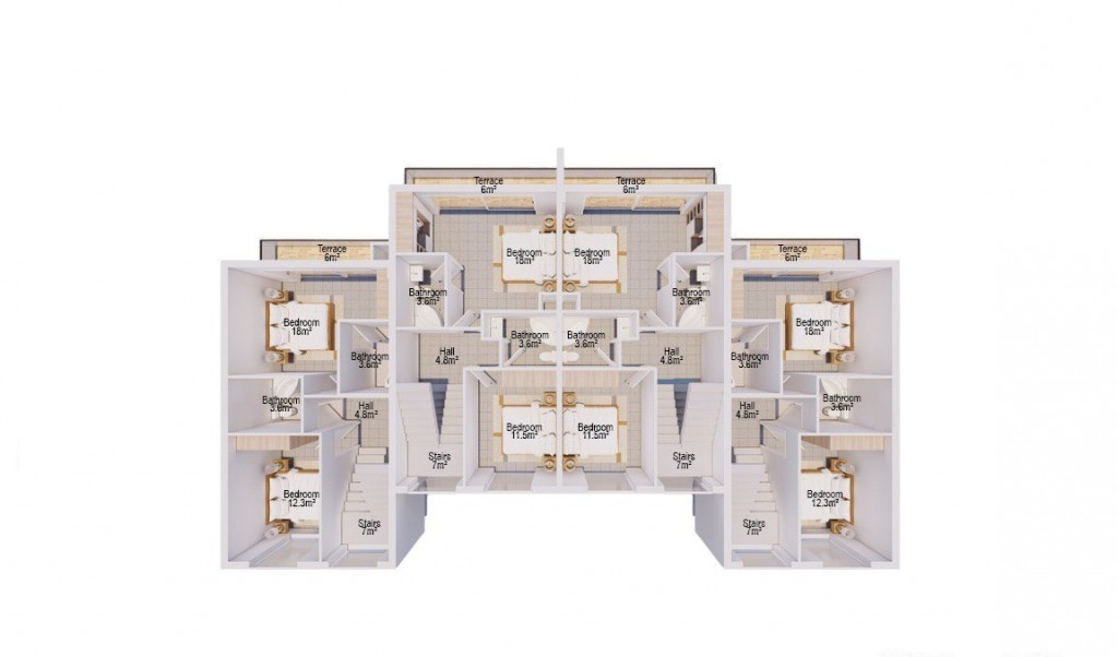 Townhouse 2+1 ID 149001