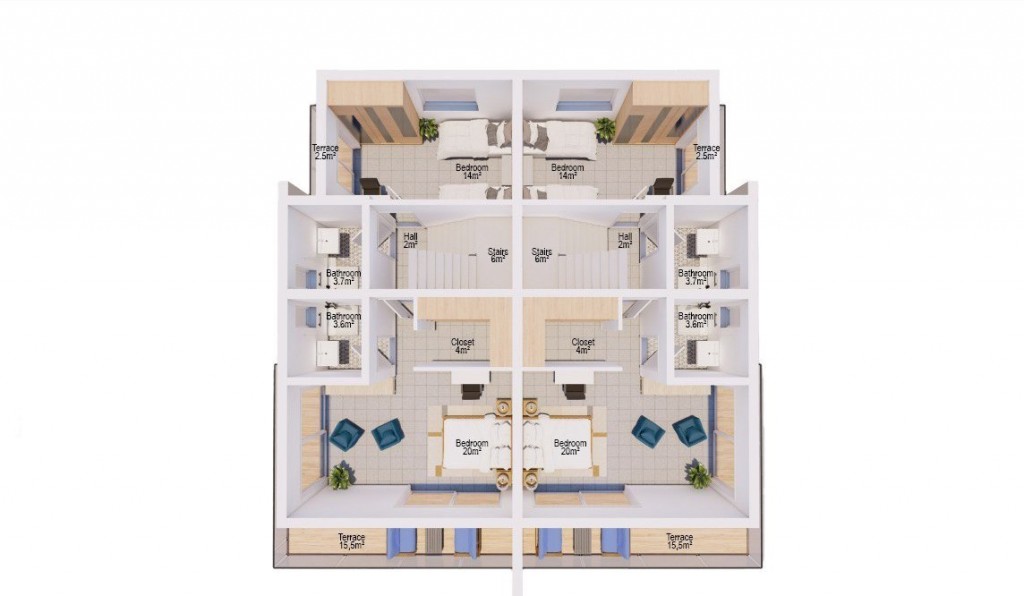 Townhouse 3+1 ID 149002
