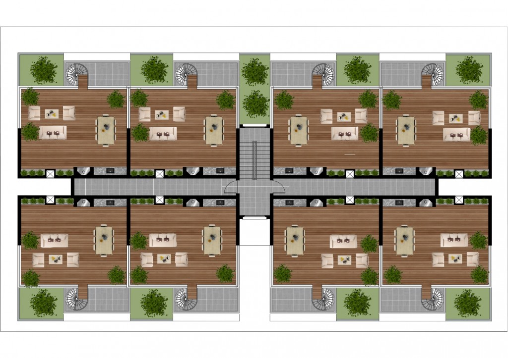 Apartment 1+1 ID 150004 penthouse