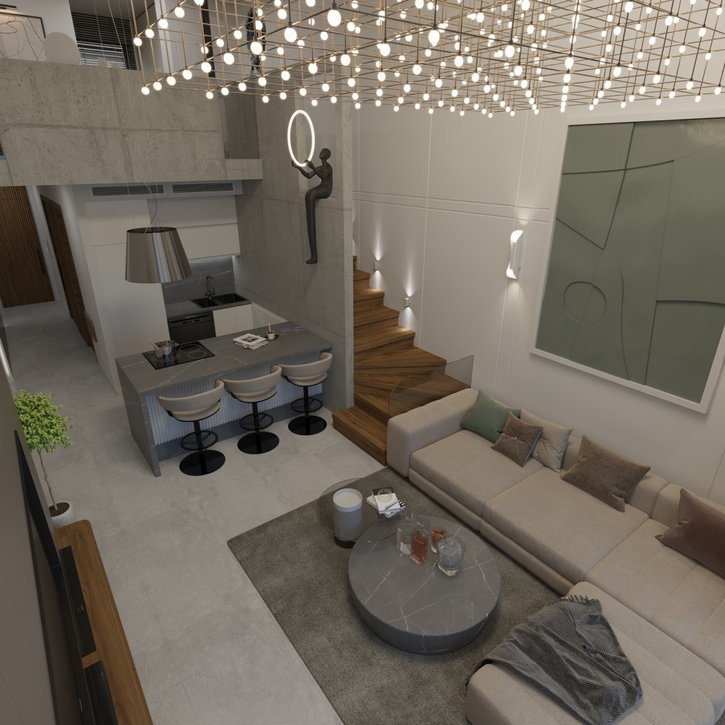 Apartment 2+1 ID 151103 loft