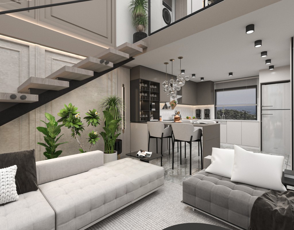 Apartment 1+1 ID 152001 loft
