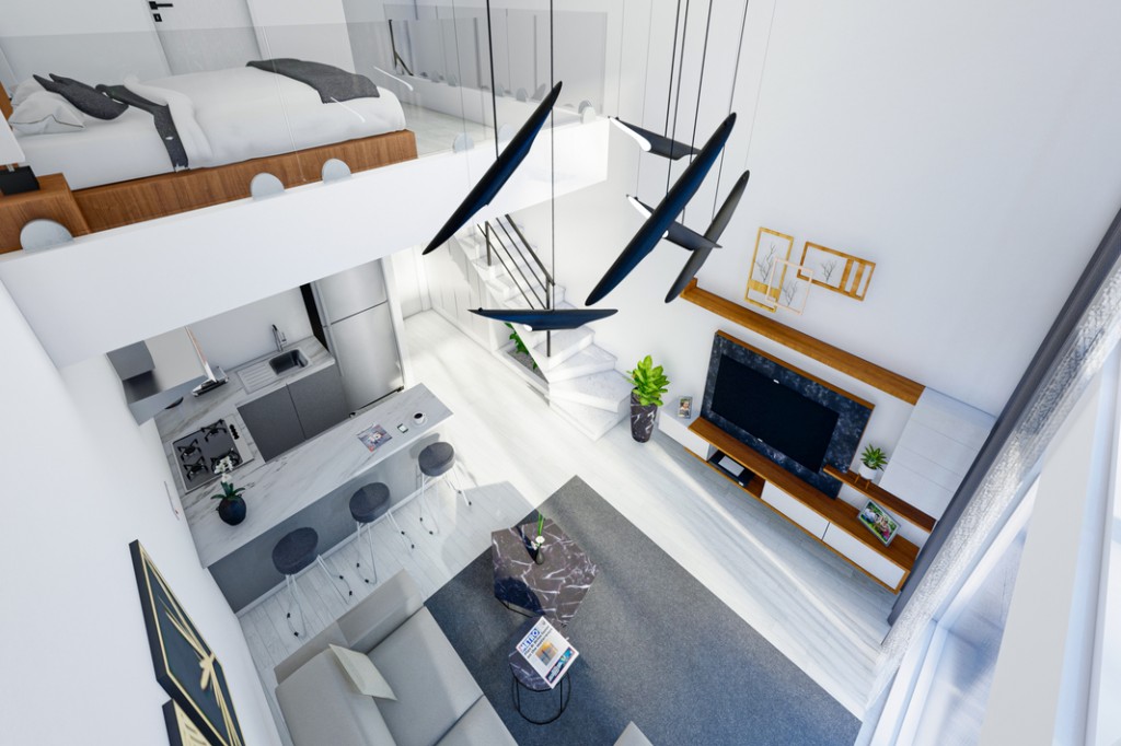 Apartment 1+1 ID 165004 loft Apartment 1+1 ID 165004 loft