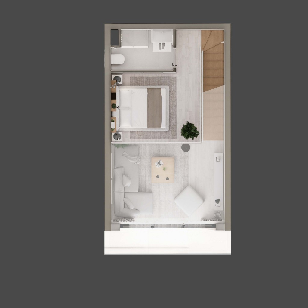 Apartment 1+1 ID 233003 loft