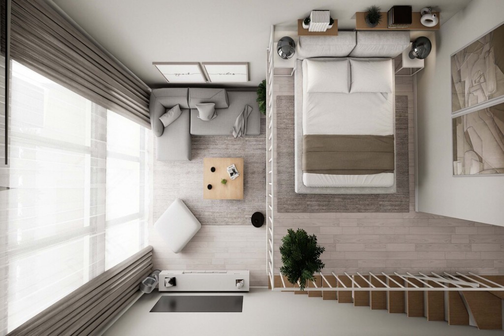 Apartment 1+1 ID 233003 loft