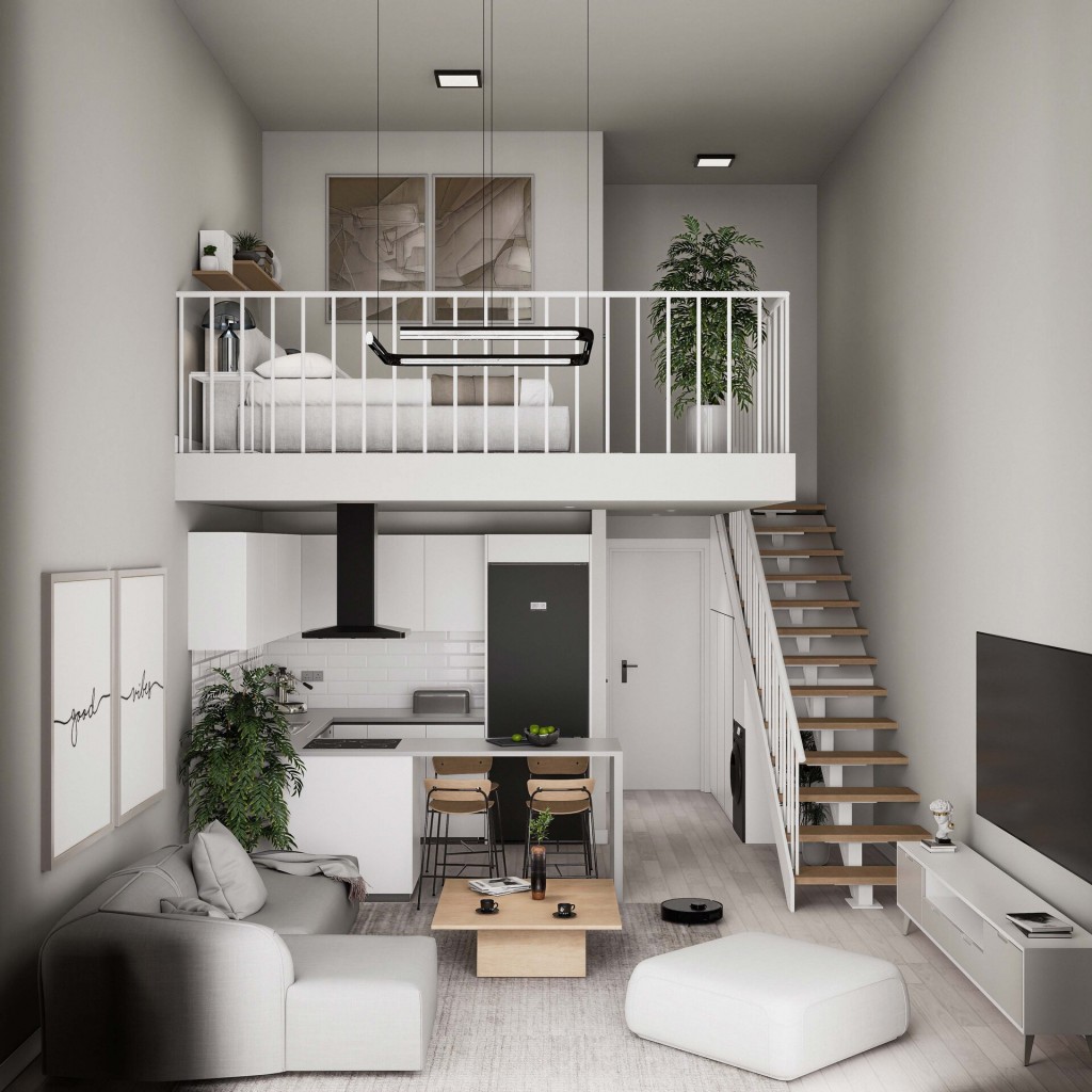 Apartment 1+1 ID 233003 loft