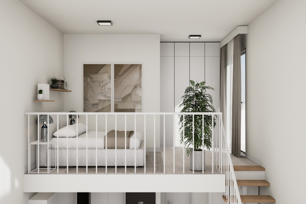 Apartment 2+1 ID 233004 loft