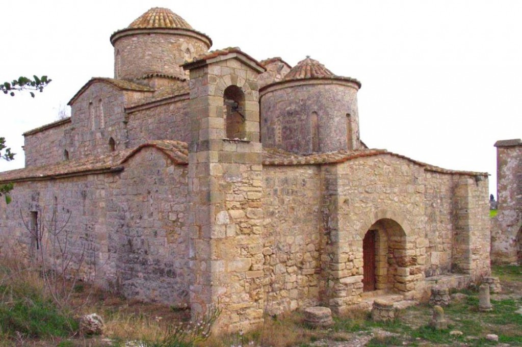 The Church of Panagia Kanakaria is an early Christian holy shrine in Northern Cyprus
