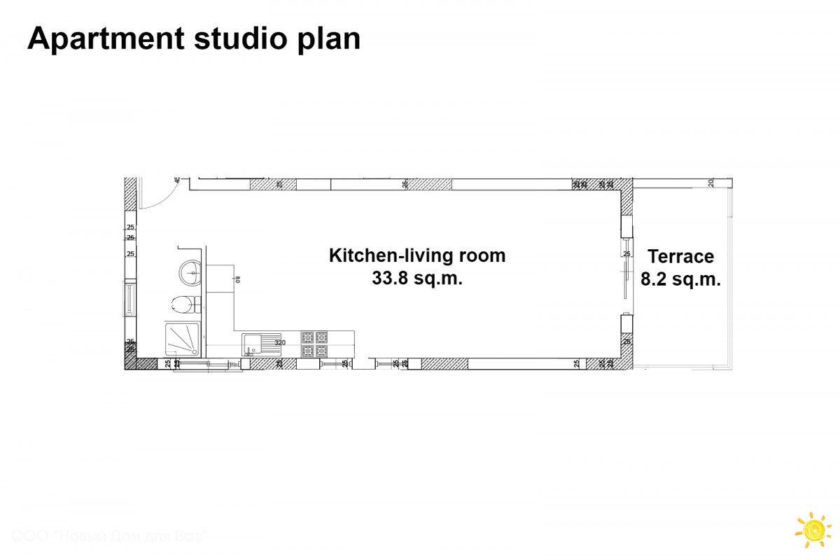 Apartment ID 004001 studio Apartment ID 004001 studio