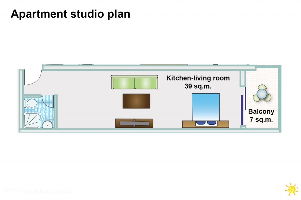 Apartment ID 004003 studio